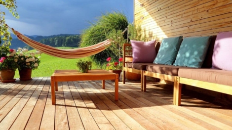 Terrasse sur Pilotis